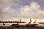Salomon van Ruysdael, View of Deventer Seen from the North West